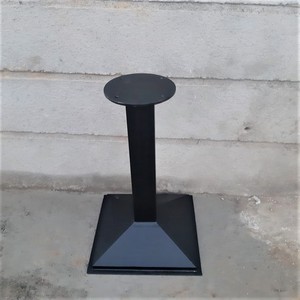 Industrial Square Metal <b>Iron</b> <b>Pipe</b> Frame Tables for Dining Powder Coating Finish for Kitchen Outdoor Cafe Apartment Living Room - Product Image 2