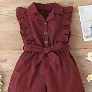 NOUVEAU -- DERNIÈRE MAGNIFIQUE BABY--FROCK COTTON--FABRIC--STYLISH AVEC UNE CEINTURE ÉLÉGANTE-ROBE & personnalisable dans n'importe quelle taille & couleur @ 2024 - Product Image 1