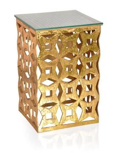 Mesa de centro redonda de METAL para sala de estar, muebles, mesa de lujo con estilo, superventas - Product Image 6