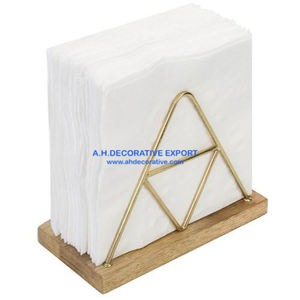 Soporte de pañuelos de Metal para decoración del hogar, caja de pañuelos de almacenamiento de oro antiguo, superventas - Product Image 3