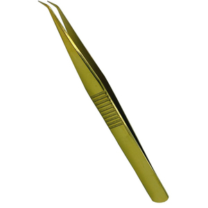 Tweezers Eco-friendly DIY Smooth OEM Dubai Standard Eyelash Custom Color Non-magnetic Stainless Steel Customised Size GS 50pcs - Product Image 1