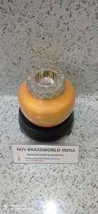 black <b>tea</b> light cremation <b>urn</b> funeral supplies Brassworld India - Product Image 6