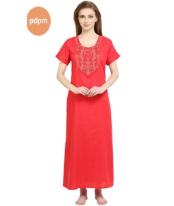 Camicia <span class=keywords><strong>Da</strong></span> <span class=keywords><strong>Notte</strong></span> di <span class=keywords><strong>cotone</strong></span> Per Le Donne - Product Image 1