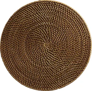 Factory Directly Handmade Beautiful Woven Under Dishes Placemats For Dining Table With Reasonable Price