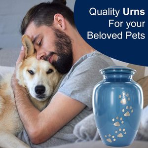 Small Eco-Friendly Durable European Style Pet <b>Urns</b> with Customizable Design for Cremation and Ashes - Product Image 3
