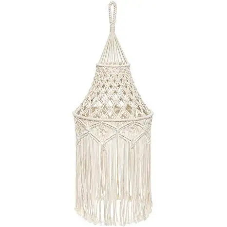 best quality Macrame Lampshade for home and garden decoration