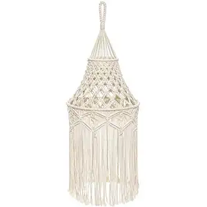 Beste Kwaliteit Macrame Lampenkap Voor Huis En Tuin Decoratie