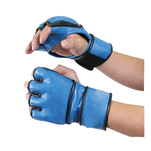 Gants UFC et MMA en cuir véritable, gants d'entraînement de boxe et de combat - Product Image 1