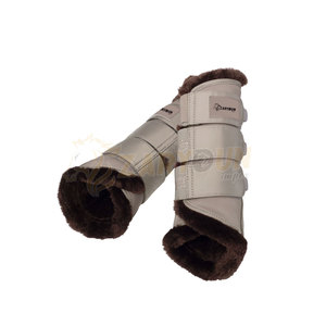 ZARYOUN IMPEX PK 20 pares de botas de equitación de piel sintética acolchadas de neopreno, botas de cuero para cepillar a caballo - Product Image 3