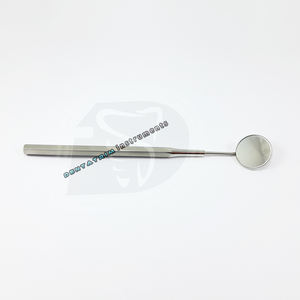 Etiqueta privada al por mayor manija de espejo de boca Dental con espejo logotipo personalizado manija de espejo Dental CE Instrumentos dentales - Product Image 3