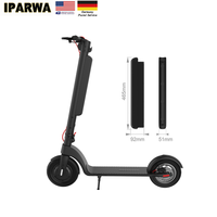 Iparwa Baterai Skuter Elektrik 36V 10Ah, Baterai Li Ion untuk Baterai Skuter