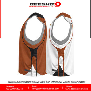 Maillot de lacrosse réversible personnalisé unisexe pour homme, dernier style, imprimé, imperméable, séchage rapide, antibactérien, sans couture - Product Image 4