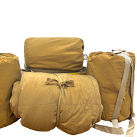 Sac de couchage en toile de coton imperméable pour Camping, randonnée, temps chaud, 3-4 saisons