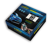 Sistem alarm mobil dua arah 4G GPS/GSM dengan pengendali jarak jauh mesin pengganti dengan pengendali jarak jauh aftermarket dan aplikasi ponsel pintar