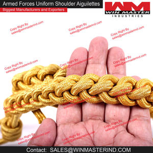 Aiguillette ceremonial/Alambre De Oro Ceremonial Uniforme Cordón de hombro Aiguillette - Product Image 6