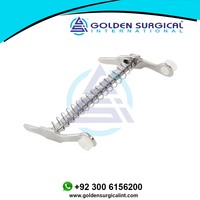 GOLDEN Écarteur buccal réglable en acier inoxydable pour usage vétérinaire, pour chevaux, chats, chiens, bovins, instruments chirurgicaux et dentaires équins, 8 cm