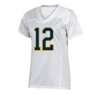 Maillot de lacrosse unisexe pour adultes, 100% coton, impression numérique personnalisée du nom de l'équipe, séchage rapide, respirant, coupe athlétique, manches courtes - Product Image 1