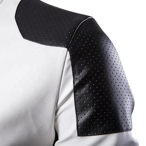 Chaqueta de cuero de cordero para hombre, chaqueta de cuero de cordero negro a la moda, chaqueta de cuero de Pakistán de inspire apparel - Product Image 6