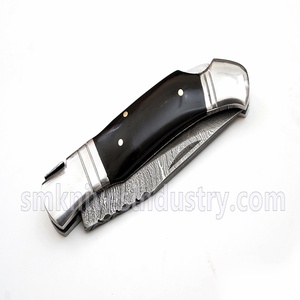 Custom Hand Made Steel Folding <b>Knife</b> Multi Functional <b>Knife</b> Sm <b>Knives</b> Olive Wood OEM PK (smk1106) - Product Image 4