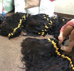 ผมแท้แบบไม่ผ่านกระบวนการผมทอผมธรรมชาติสีดำเวียดนาม - Product Image 5