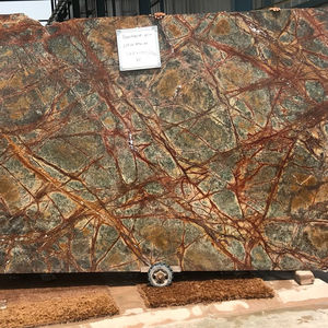 Losas grandes de mármol marrón de selva tropical de estilo de diseño europeo pulidas con capacidad de solución de diseño gráfico - Product Image 1