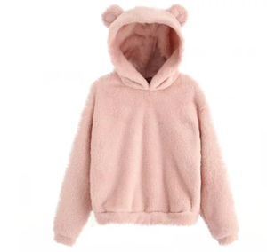 Sudaderas con capucha cálidas para mujer, Jersey informal de alta calidad, a la moda, suave, 2021 - Product Image 4