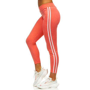 Leggings personnalisables en Spandex/Polyester respirants et antibactériens à taille haute pour hommes et femmes, idéaux pour la gym, l'entraînement et le yoga (vente en gros) - Product Image 1