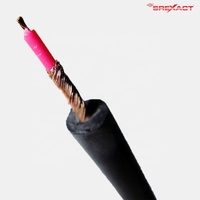 Câble de microphone coaxial audio professionnel à faible coût, conducteur en cuivre nu, blindage SP30/0.12TC, gaine PVC diamètre extérieur 6.0mm, conforme RoHS