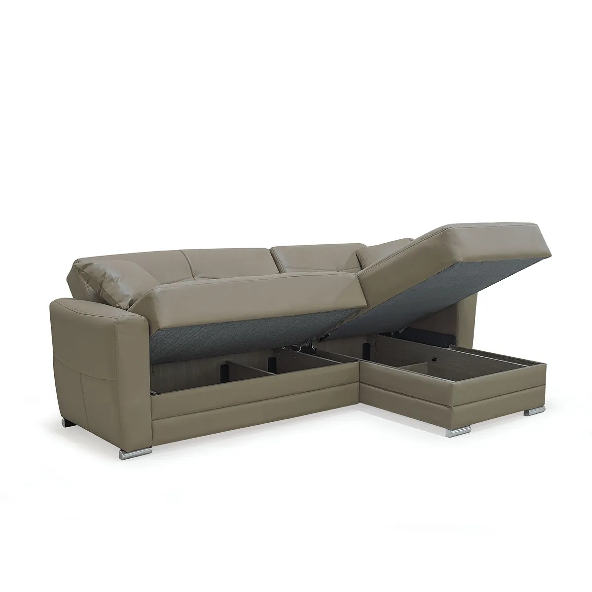 OEM sudut Sofa cum tempat tidur Sofabed sleeper sofa dengan penyimpanan berat rendah kualitas tinggi sofa pemasok dari Turki
