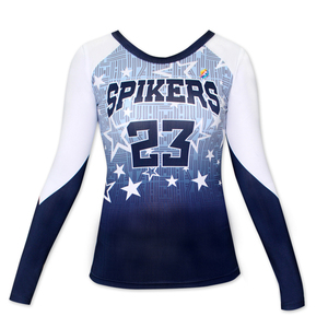 เสื้อวอลเลย์บอลหญิงคุณภาพสูง ฟอร์มูล่า 1 อินดัสทรีส์ รุ่น FI-1202 แบบซับลิเมชั่น - Product Image 5