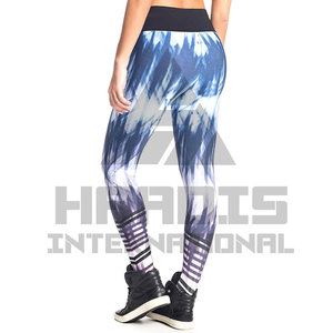 เลกกิ้งสตรีผ้าโพลีเอสเตอร์น้ำหนักเบาระบายอากาศได้ดีดีไซน์ใหม่ - Product Image 3