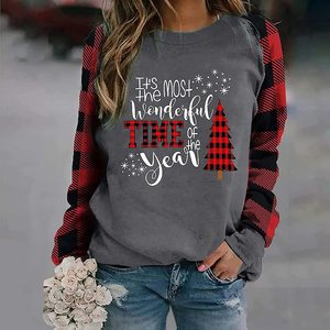 Hottest Offer for <b>Christmas</b> New Fashion Snowflake Fawn Long Sleeve <b>Christmas</b> Pullover <b>Sweater</b> - Product Image 2