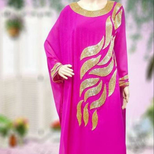 --NEW DESIGN-OF-Jalabiya CAFTAN Dress with BEAUTIFUL--Embellished work--FOR-- PARTY-WEAR & Wedding--2021 - Product Image 1