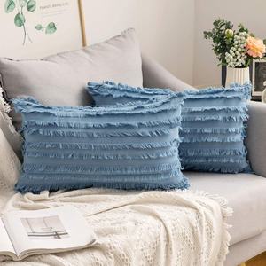 Decorativo Boho fundas de almohada de lino de algodón a rayas Jacquard patrón cojín para sofá cama habitación <span class=keywords><strong>dormitorio</strong></span> - Product Image 6