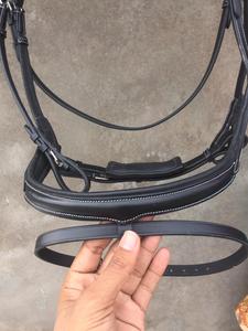 Nuevo Bridón y Cabezada Profesional para Caballo 2022, Estilo Occidental, Cuero Hecho a Mano con Logotipo Personalizado, Costuras Decorativas, Gran Venta - Product Image 6