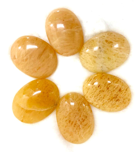 หินปาล์ม Aventurine สีเหลืองแสงแดดขัดเงาสำหรับความรักฮวงจุ้ยการรักษาพลังงานการตกแต่งบ้าน - Product Image 2