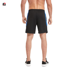 Short personnalisé pour hommes, vêtements de Fitness, Service OEM, Logo de marque, tissu 100% Polyester, bon marché, produit décontracté, pour athlétisme, vente en gros - Product Image 3