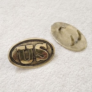 Hebilla de placa de Unión CS Hebilla de cinturón de cobre BC - Product Image 5