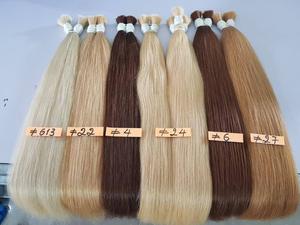 Wholesale <b>top</b> quality original hair bulk double drawn Vietnamese virgin remy Cabelo Humano Remy Full Full Cuticle - Product Image 4