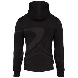 Sudadera con capucha de algodón prémium de alto gramaje para hombre, con cremallera, forro polar, ecológica, con logotipo personalizado, método de tejido de punto, anti-bolitas, transpirable - Product Image 2