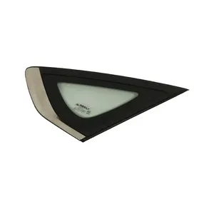 Special design widely used automotive glass edging triangle black window flag car