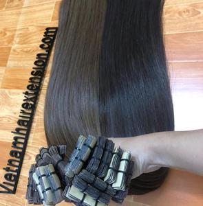 Extensiones de Cabello Humano Virgen Remy al por Mayor, Doble Trama, Origen Vietnam, 100 Gramos - Product Image 1
