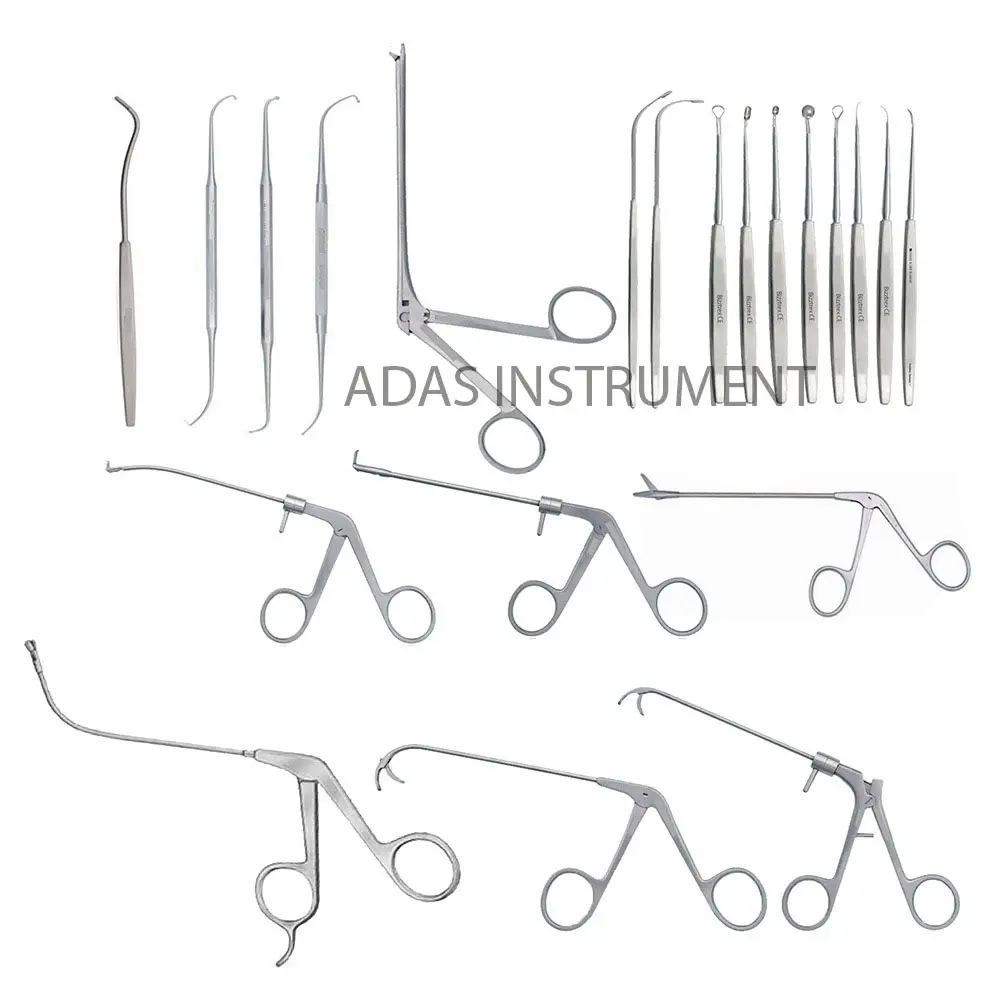 ENT chirurgia strumenti chirurgici Set chirurgico Ent in acciaio inossidabile tedesco di alta qualità