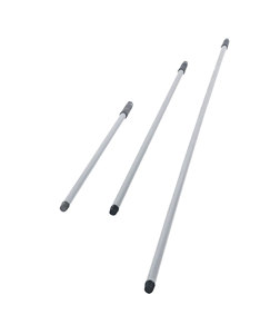 Balais à manche télescopique RAYACO de qualité supérieure multicolores avec support rotatif, tête de balai en PP pour une utilisation intérieure/extérieure - Product Image 2
