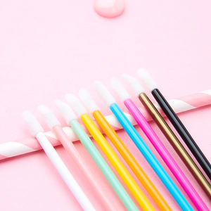 Yelix-cepillo exfoliante de labios desechable, varitas brillantes de maquillaje, pincel Exfoliante para labios, 50 Uds. - Product Image 2