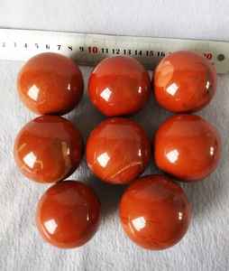 Alta calidad, venta al por mayor, elegante Esfera de jaspe rojo, Bola de ágata de cuarzo de cristal Natural para Feng Shui, curación, hogar, amor pulido - Product Image 4