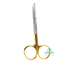 Tijeras Manuales SuperCut para Estrabismo con Insertos TC - La Base de los Instrumentos Quirúrgicos con Certificación CE ISO DAVICON DE-1331 - Product Image 1