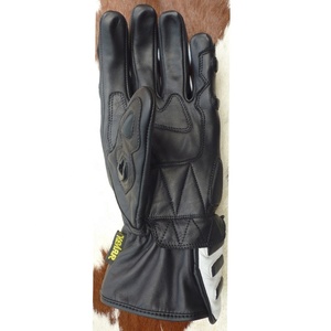 Gants de course Tiger en cuir à doigts entiers, unisexes, avec sangle de poignet réglable, imperméables, respirants, résistants, pour sports de plein air, à panneaux - Product Image 2