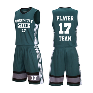 Sublimation Basketball Jersey 2021 Wholesale Basketball Kit / Basket Ball Uniform - Product Image 2