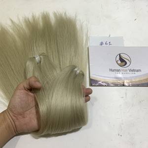 Cabello humano 100% natural vietnamita, máquina de doble trama, pelo de color claro, cutícula, 8-34 pulgadas, Original - Product Image 4